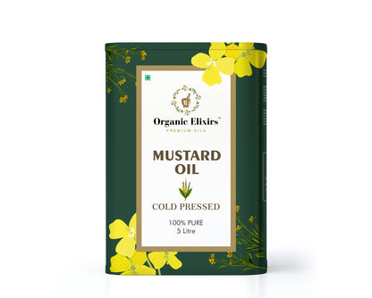 Organic Elixirs Cold Pressed Mustard oil