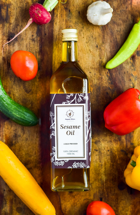 Organic Elixirs Cold Pressed Sesame oil